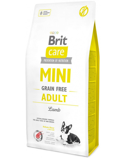 BRIT Care Mini Adult Täiskasvanud koerte toit lambalihaga 7kg
