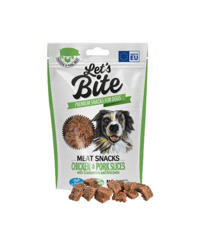 BRIT Let’s Bite Meat Maiuspala 80g kana- ja sealihaga