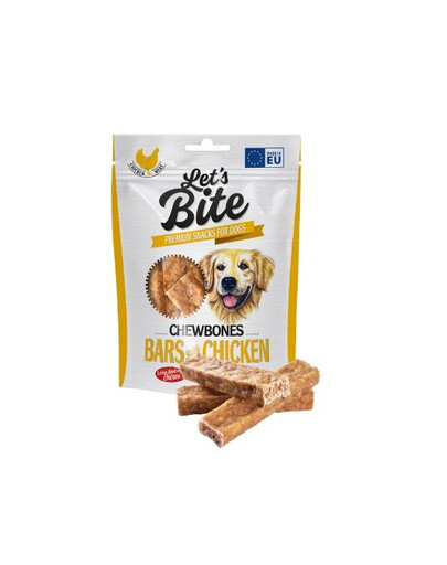 BRIT Let’s Bite Chewbones bars 175 g kanalihaga maiuspala