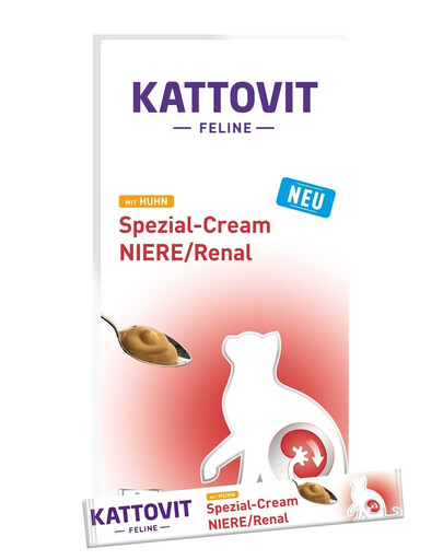KATTOVIT Renal Cream 6x15g kasside maiuspala Kana kreem