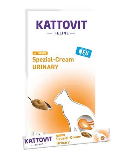 KATTOVIT Urinary Cream 6x15g Kana-kreem-kasside maiuspala