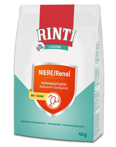 RINTI Canine Kidney/Renal Chicken kanaga 4kg