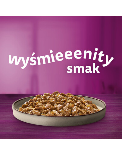 WHISKAS Pure Delight linnuliha friikartulid kana ja kalkuniga 4x85g