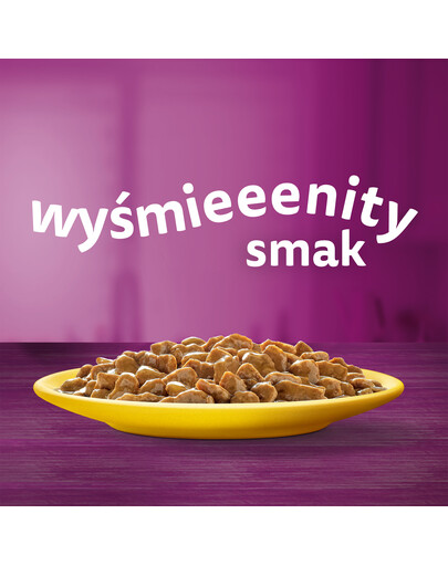 WHISKAS Adult kotike 85 g Linnuliha pidulik märgtoit täiskasvanud kassidele kastmes: kana, kalkuniga