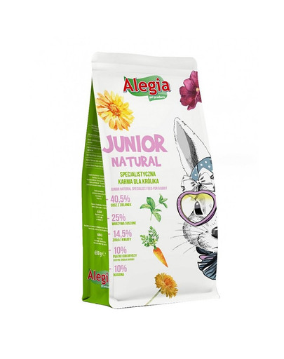 ALEGIA Junior Natural küülikule 650g