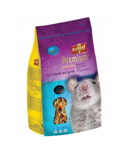 Vitapol Premium toit hiirtele ja liivahiirtele 800 g