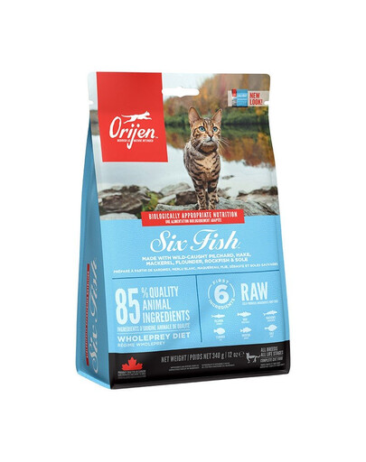 ORIJEN 6 Fish Cat 340 g kalaga