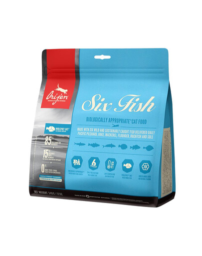 ORIJEN 6 Fish Cat 340 g kalaga