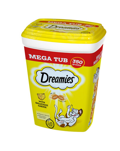DREAMIES Mega Box 2x350g kasside maiuspala maitsva juustuga