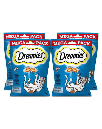 DREAMIES Mega Pack 4x180g - kasside maiuspala lõhega