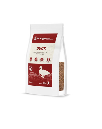 DR HUGGY Supreme Dog Nutrition part jamssiga ja apelsiniga 2kg