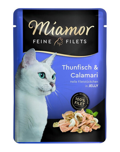 MIAMOR Feine Filets tuunikala ja kalmaari kotike 12x100 g