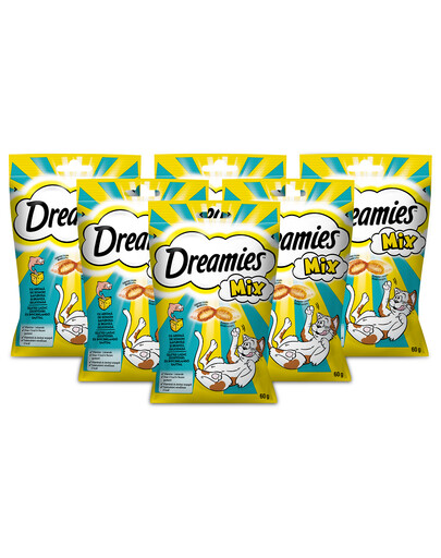 DREAMIES Dreamies lõhe ja juustu 6 x 60 g