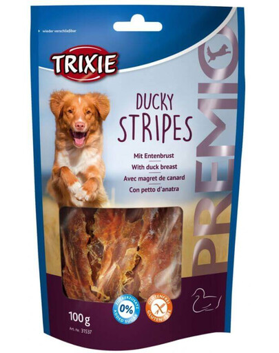 Trixie Premio Ducky Stripes skanėstai šunims su antiena 100 g