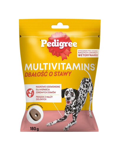 PEDIGREE Multivitamins Joint care Chicken 180 g lisatoit liigestele täiskasvanud koertele