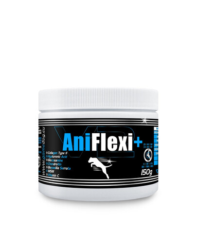 GAME DOG AniFlexi+ V2 150 g Toidulisand, mis toetab luu- ja lihaskonna normaalset funktsiooni.