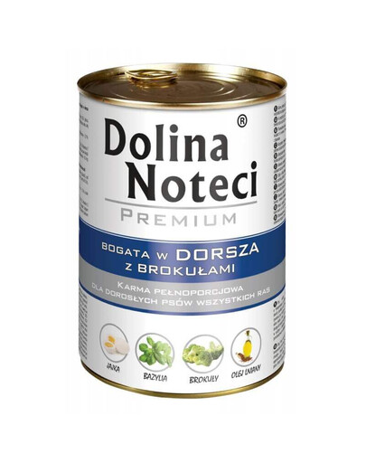 DOLINA NOTECI Premium  konserv tursa ja brokoliga 400 g