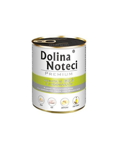 DOLINA NOTECI Premium hane ja kartuliga 800 g