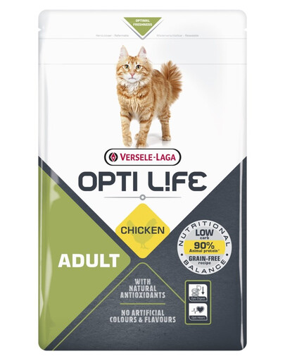 VERSELE-LAGA Opti Life Cat Adult Chicken 1 kg täiskasvanud kassidele