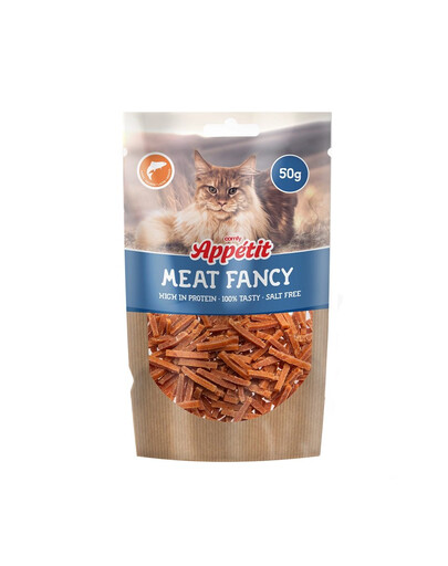COMFY Appetit Maet fantasialõhe ribad 50 g kõrge valgusisaldusega kasside maiuspala