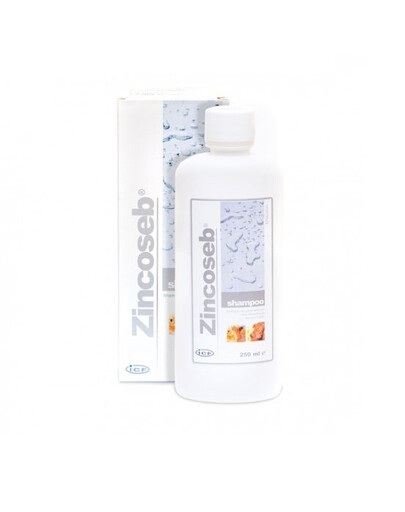 GEULINICX Zincoseb šampoon 250ml kõõmaeelne šampoon koertele ja kassidele
