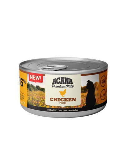 ACANA Premium Pate Chicken pasztet z kurczakiem dla kotów 24 x 85 g
