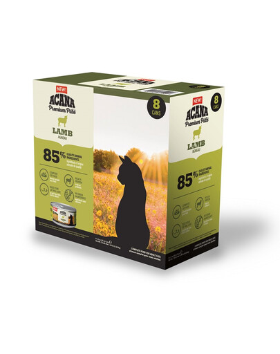 ACANA Premium Pate Lamb lambapasteet kassidele 24 x 85 g