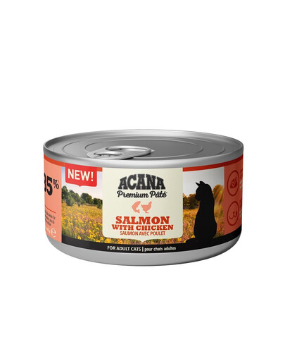 ACANA Premium Pate Salmon & Chicken lõhe- ja kanapasteet kassidele 24 x 85 g