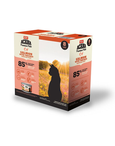 ACANA Premium Pate Salmon & Chicken lõhe- ja kanapasteet kassidele 24 x 85 g