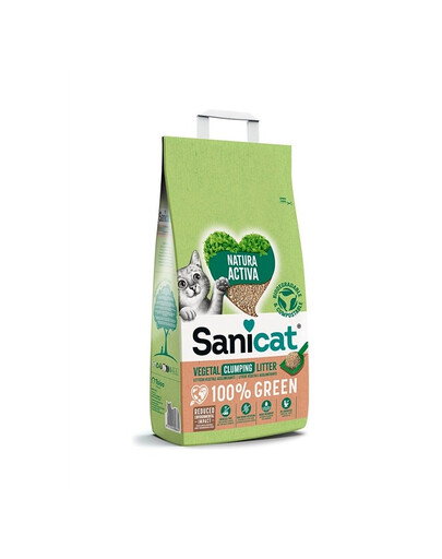 SANICAT Natura Activa 100% Green 2,5 kg