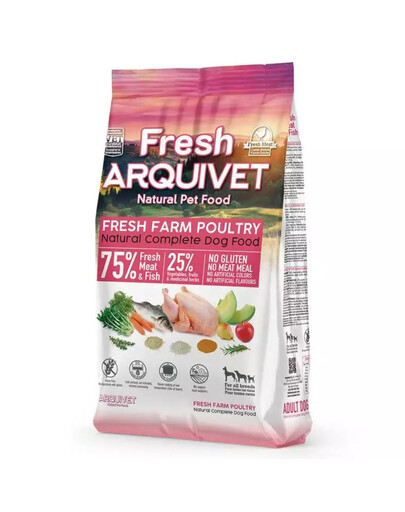 ARQUIVET Fresh Poolniiske koeratoit kana ja ookeanikala 10 kg