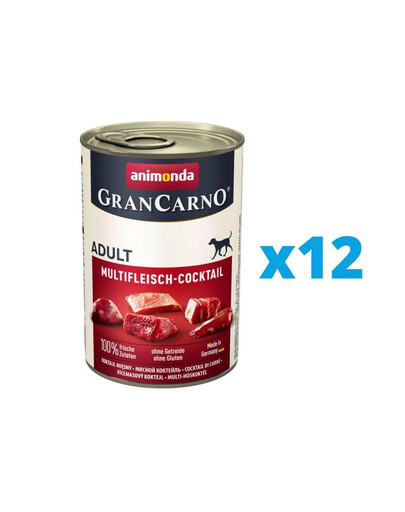 GranCarno lihakokteilide komplekt 12 x 400 g
