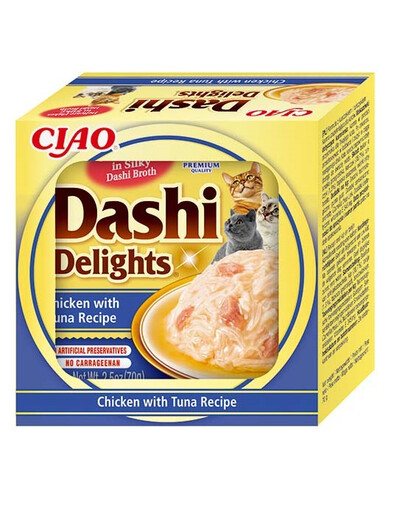 INABA Cat Dashi Delights Kana ja tuunikala 70 g