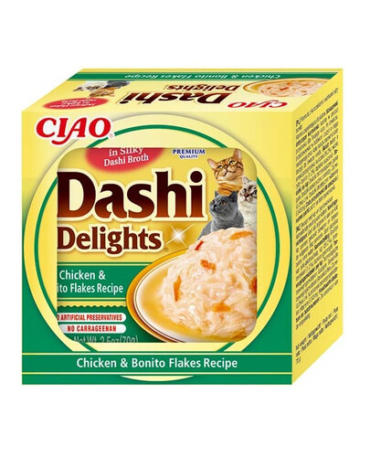 INABA Cat Dashi Delights Kana ja tuunikala 70 g