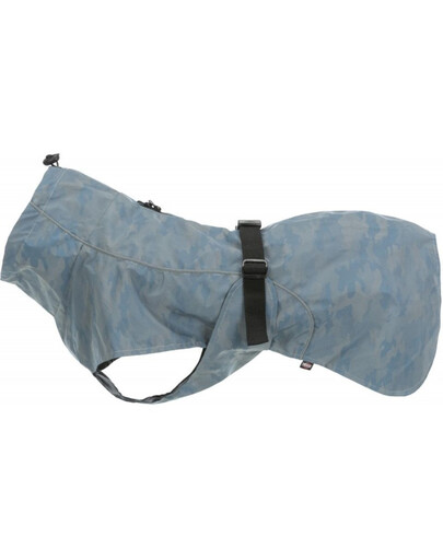 TRIXIE Lunas vihmamantel S 33 cm hõbedane/sinine