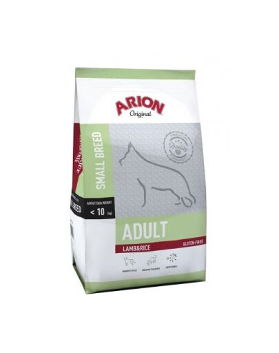 ARION Original täiskasvanud väikesed koerad lambaliha ja riis 7,5 kg