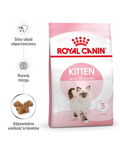 ROYAL CANIN  Kitten 4 kg + 400 g GRATIS