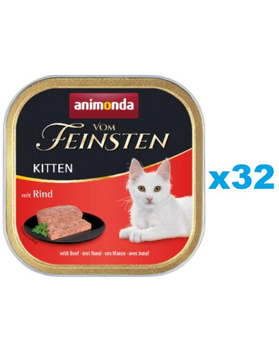 ANIMONDA Vom Feinsten kassipoegadele veiselihaga 32x100 g