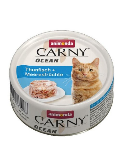 Animonda Carny Ocean su tunu ir jūros gėrybėmis 0.08 kg