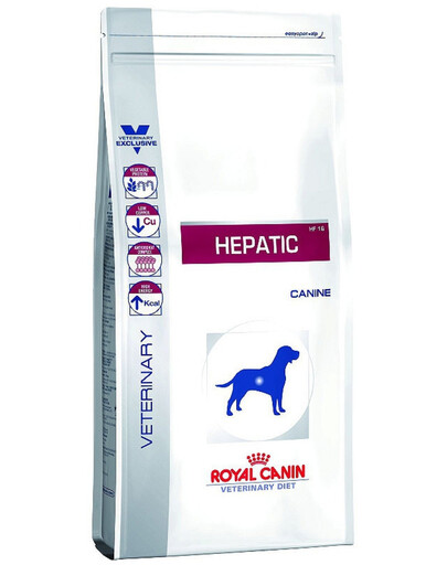 ROYAL CANIN HEPATIC kuivtoit koertele maksafunktsiooni toetamiseks 6 kg