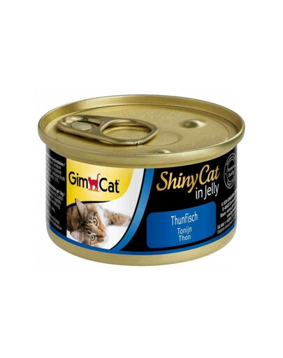 GIMCAT Shiny Cat Tuna in Jelly 70 g koos tuunikalaga želees