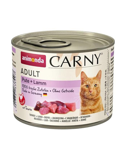 ANIMONDA Carny täiskasvanud kassitoit 200g purki