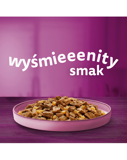 WHISKAS Junior kotike 48x85g Drobiowe Frykasy märja kassitoiduga želees: kana, kalkun, linnuliha, pardi