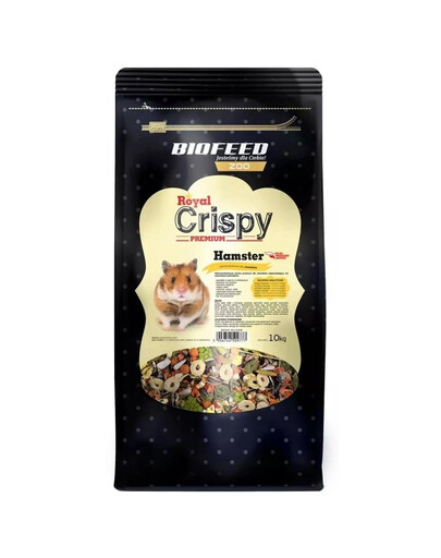 BIOFEED Royal Crispy premium hamstritoit 10 kg