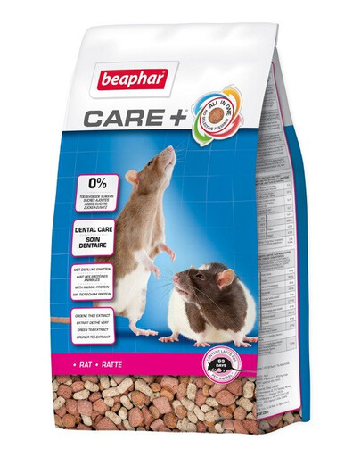 BEAPHAR Care+ Rat Rottide toit 1,5 kg