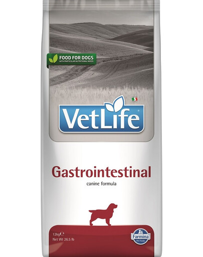 FARMINA Vet Life Gastrointestinal dieettoit koertele ägeda soolestiku imendumishäire vähendamiseks 12 kg