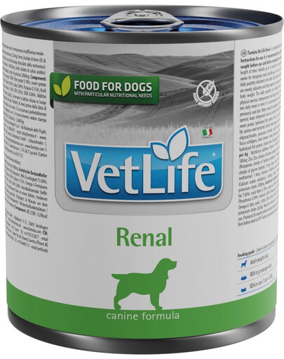 Farmina Vet Life Renal koertele neerupuudulikkuse korral 300 g
