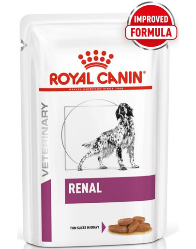 ROYAL CANIN Veterinary Diet Canine Renal 4x12x100g märgtoit kroonilise neerupuudulikkusega koertele
