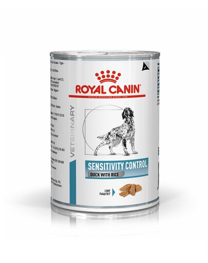 ROYAL CANIN Dog sensitivity control duck karma mokra dla dorosłych psów wykazujących niepożądane reakcje na pokarm 410 g