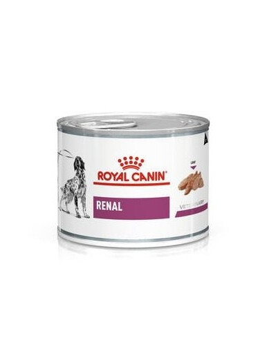 ROYAL CANIN Renal Canine 6 x 200 g märgtoit kroonilise neerupuudulikkusega koertele